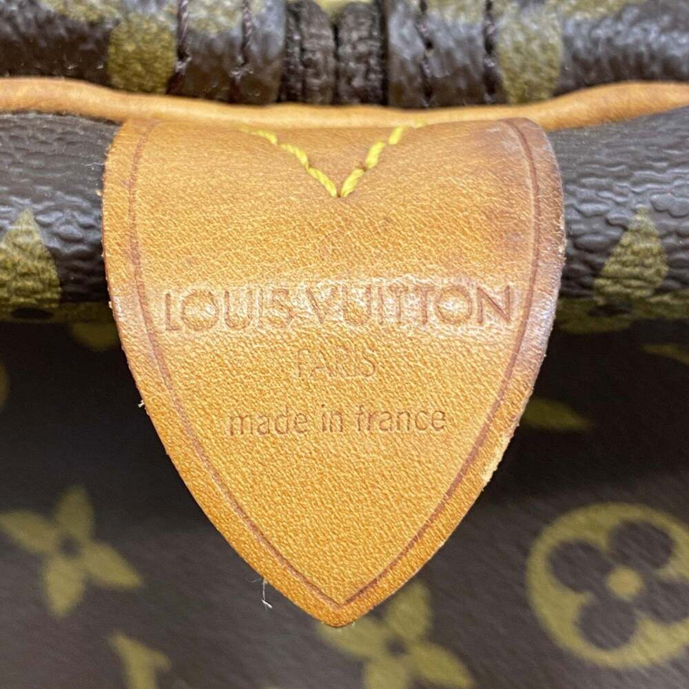 LOUIS VUITTON Brown Monogram Keepall 60 Boston Bag - Picture 5 of 11